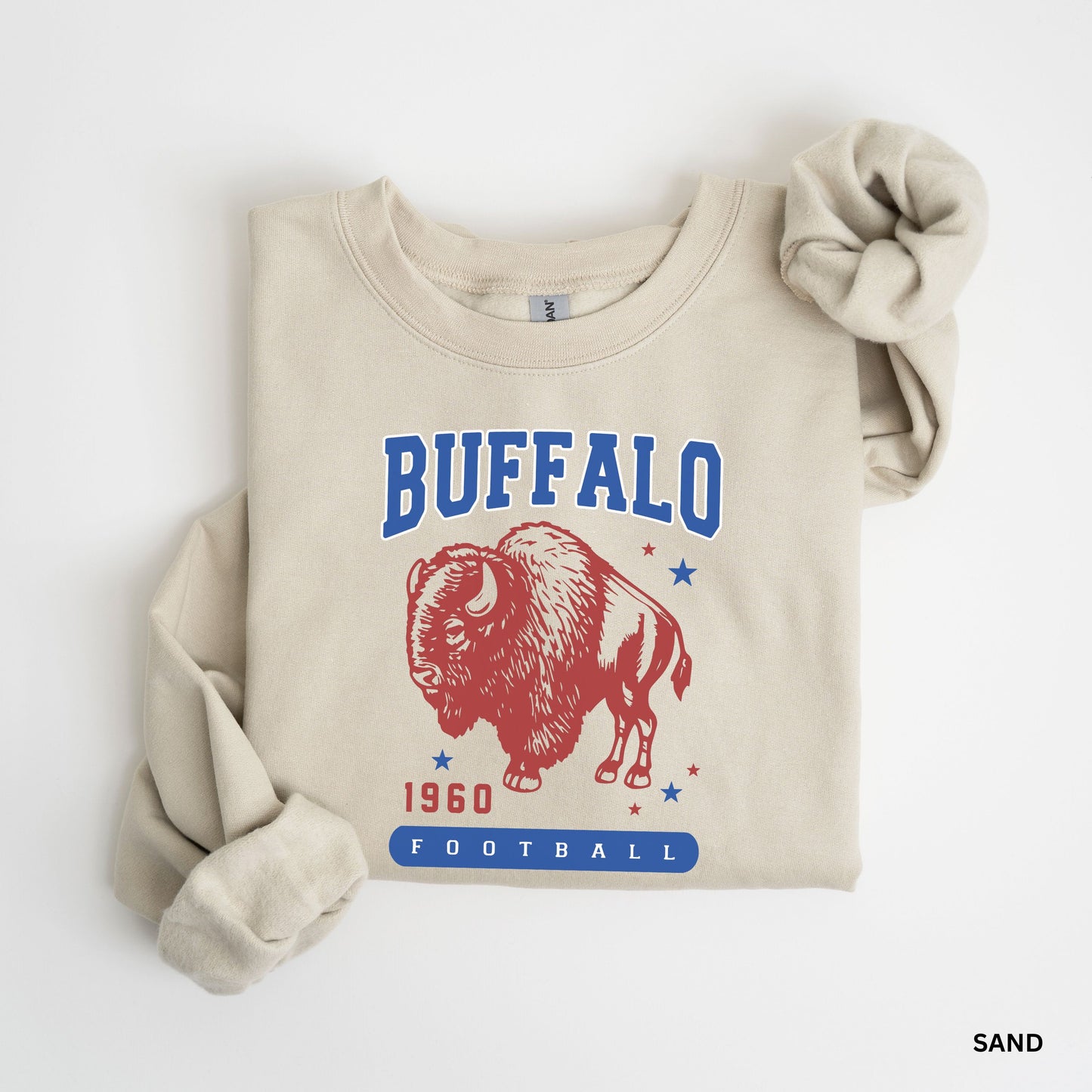 a buffalo shirt with a bow on the back of it