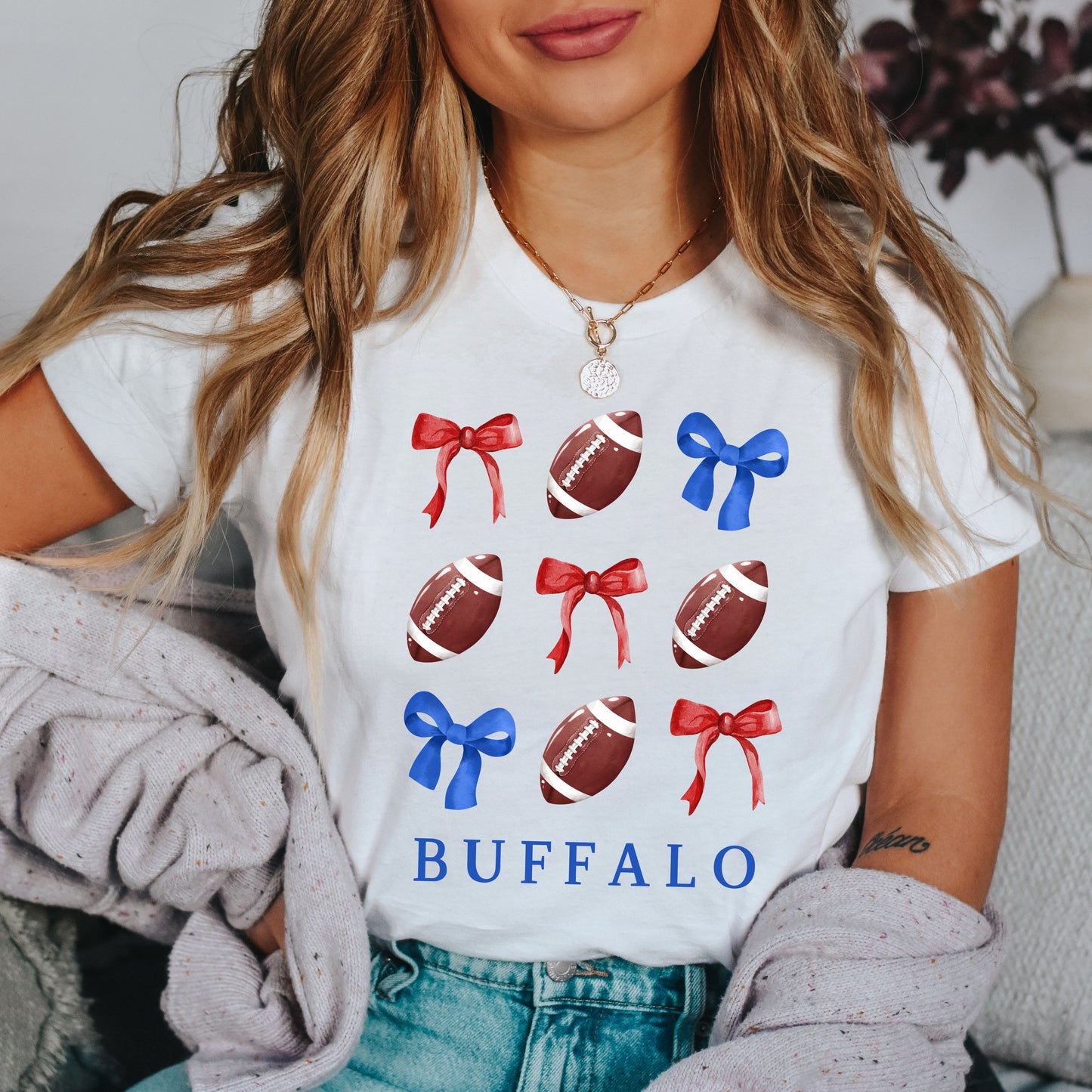 Bows & Buffalo - Adult Crewneck