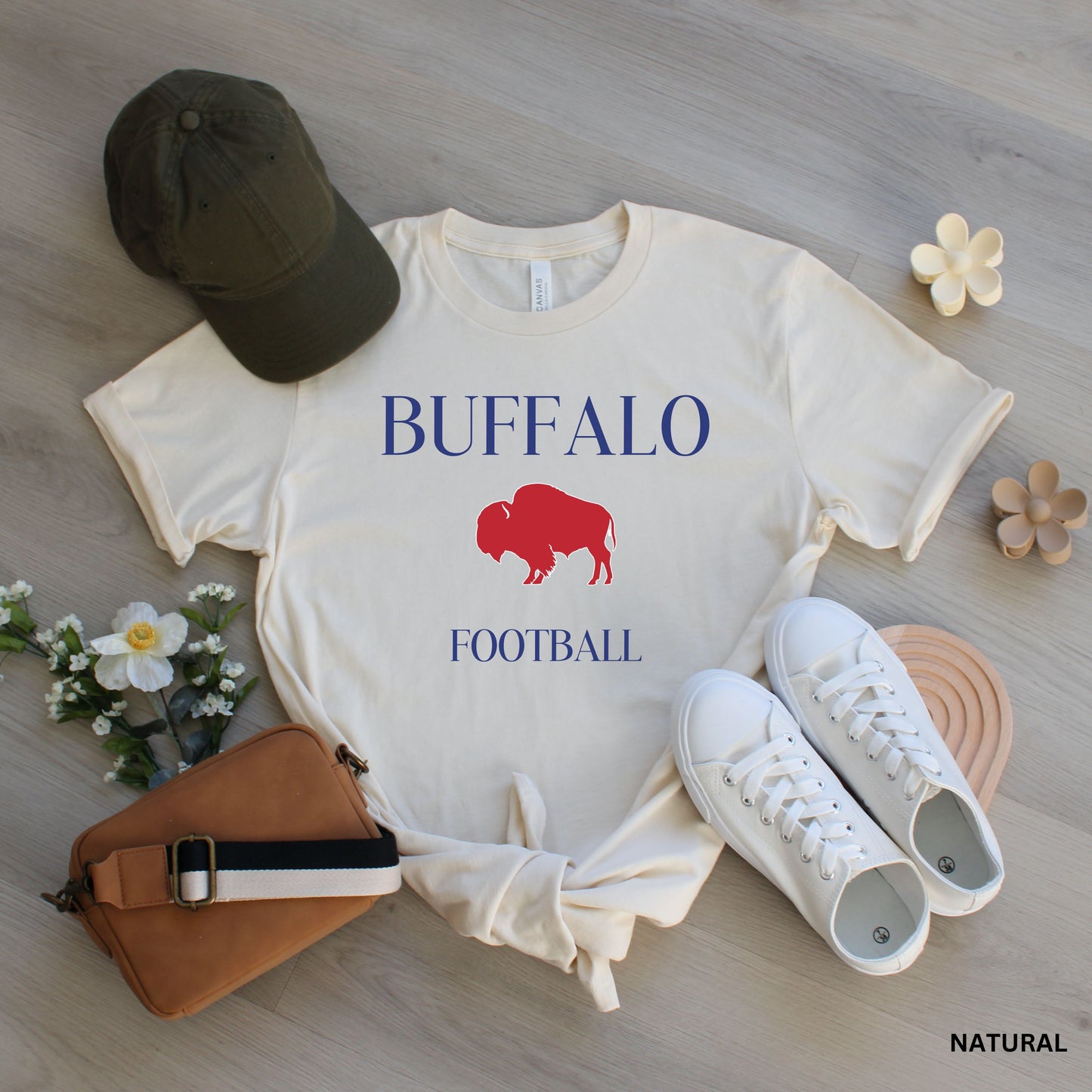 Buffalo Mafia Serif TShirt Adult