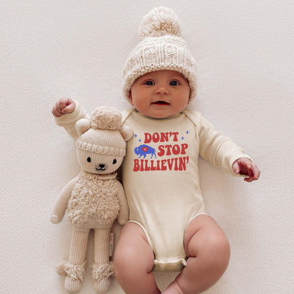 Don't Stop Billeving Baby Onesie