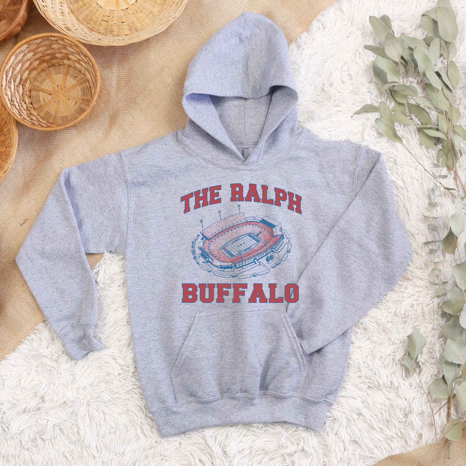 a sweatshirt with the name of the football team on it