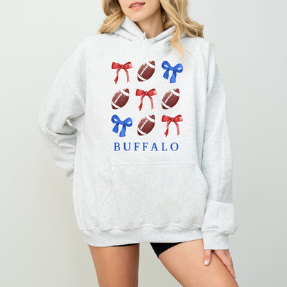 Bows & Buffalo - Adult Hoodie