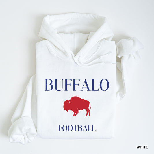 Buffalo Mafia Serif Hoodie Adult