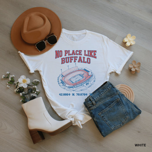 No Place Like Buffalo | Adult Short-Sleeve T-Shirt