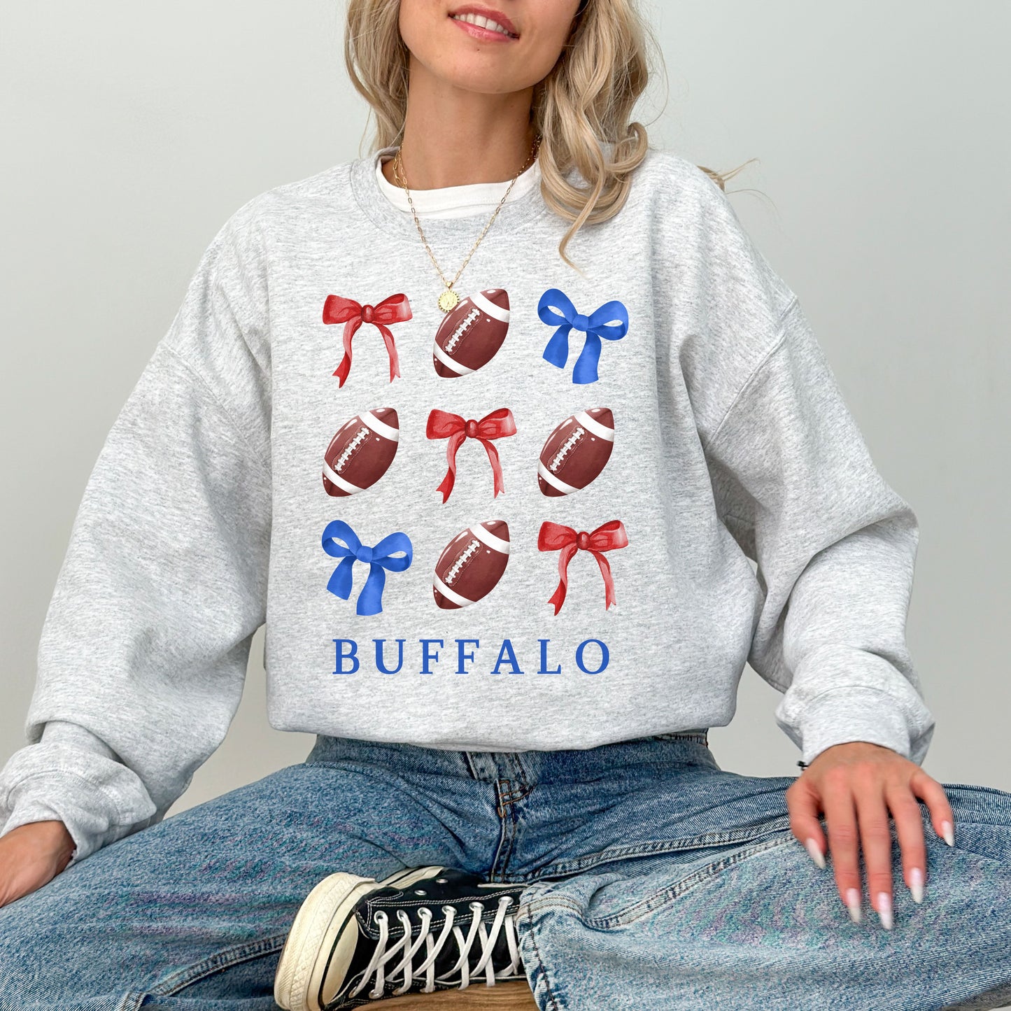 Bows & Buffalo - Adult Crewneck