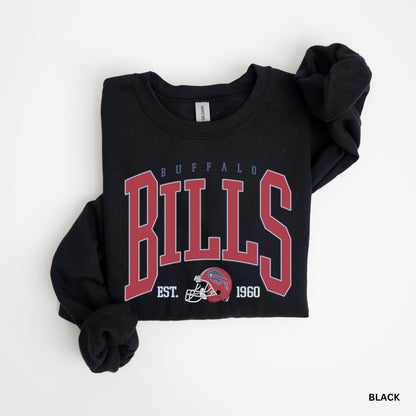 Game Day Bills Adult Hoodie