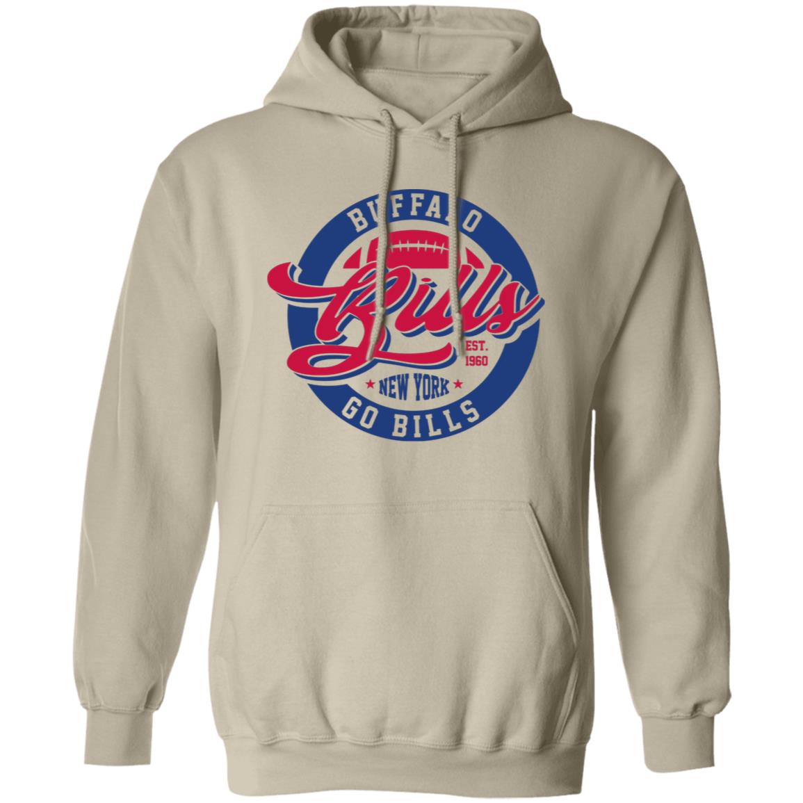 Retro Bills Spirit Adult Hoodie