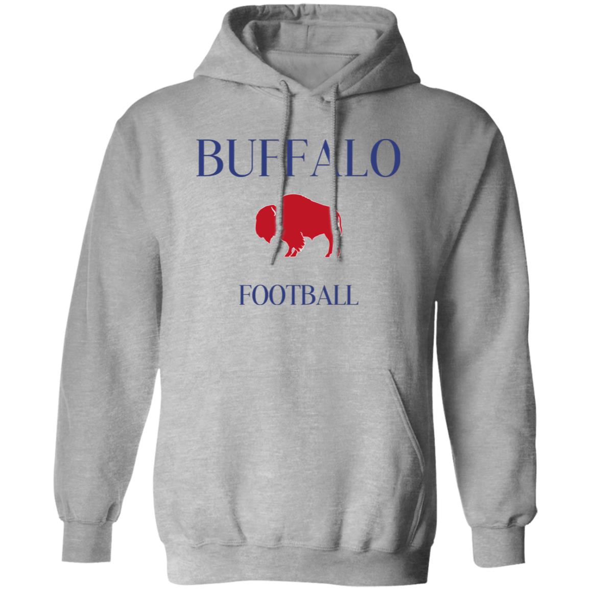 Serif Buffalo Football Adult Clothing - Tee Crewneck Hoodie