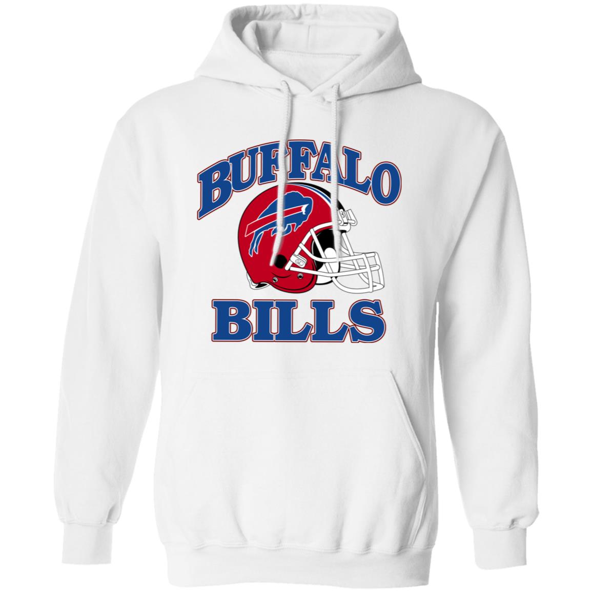 Bills Helmet Buffalo Adult Hoodie