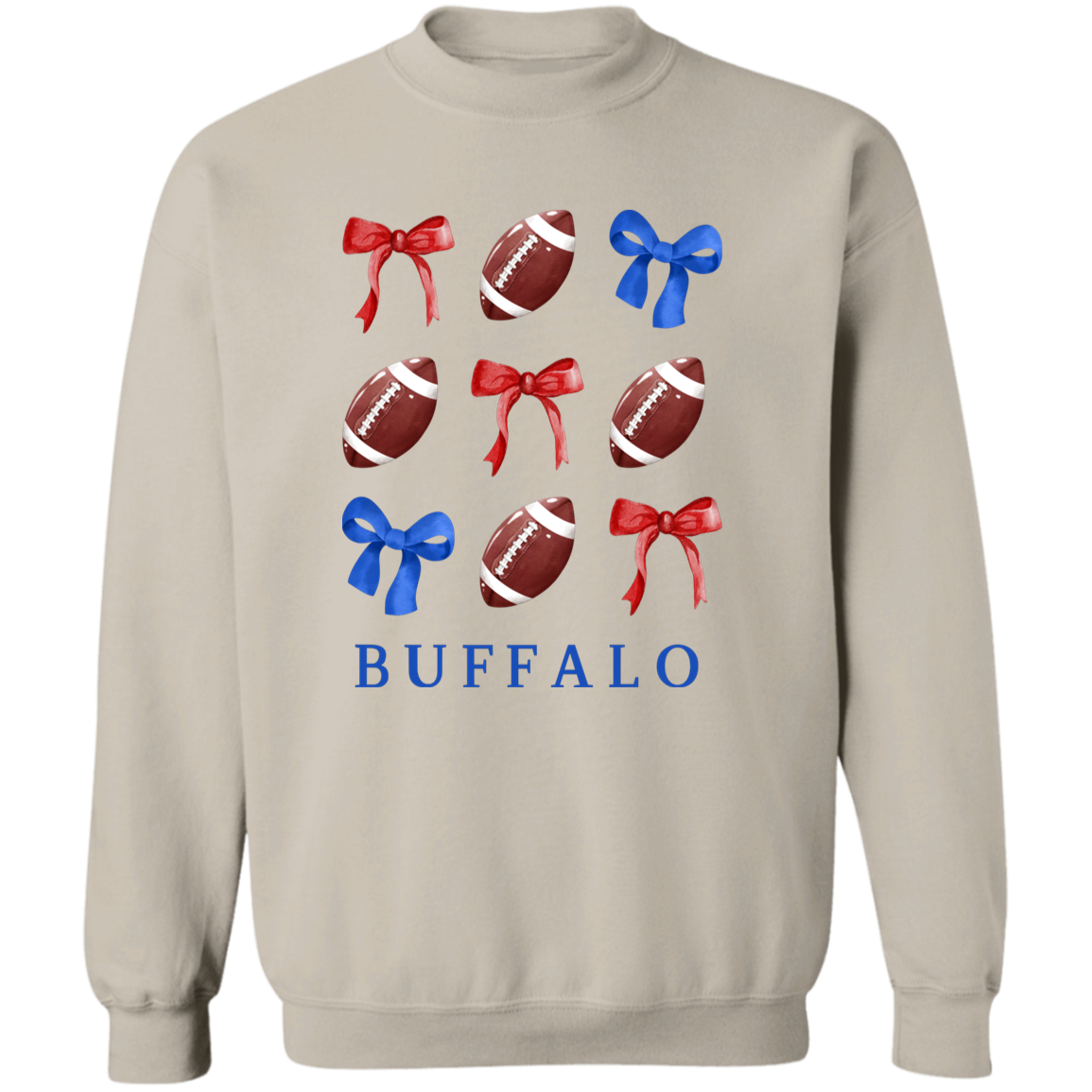 Bows & Buffalo - Adult Crewneck