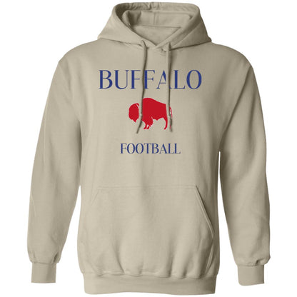 Serif Buffalo Football Adult Clothing - Tee Crewneck Hoodie