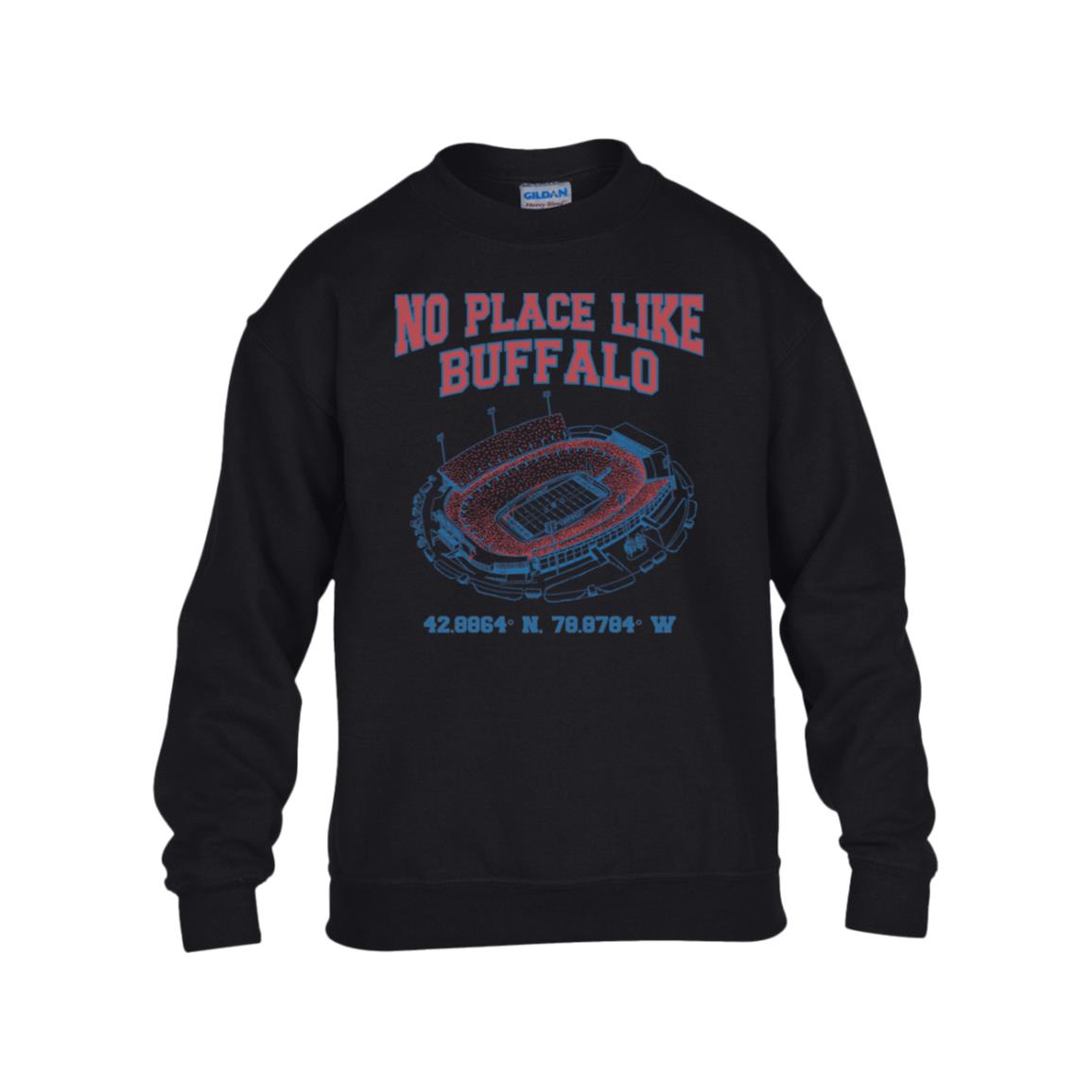 NoPlaceLikeBuffalo Youth TShirt, Crewneck, and Hoodie