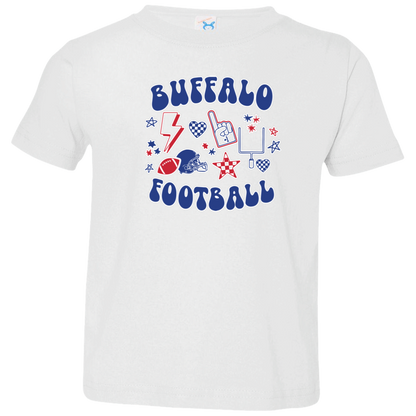 Buffalo Football Collage Toddler TShirt