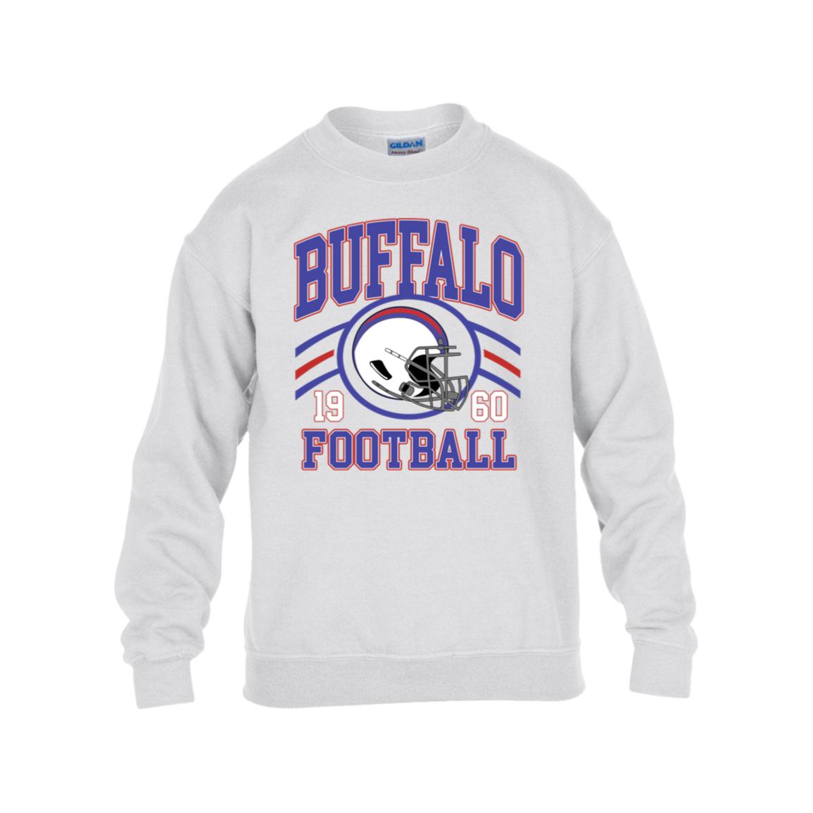 Buffalo Football 1960 Youth TShirt, Crewneck, and Hoodie