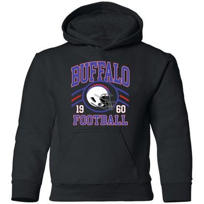 Buffalo Football 1960 Youth TShirt, Crewneck, and Hoodie