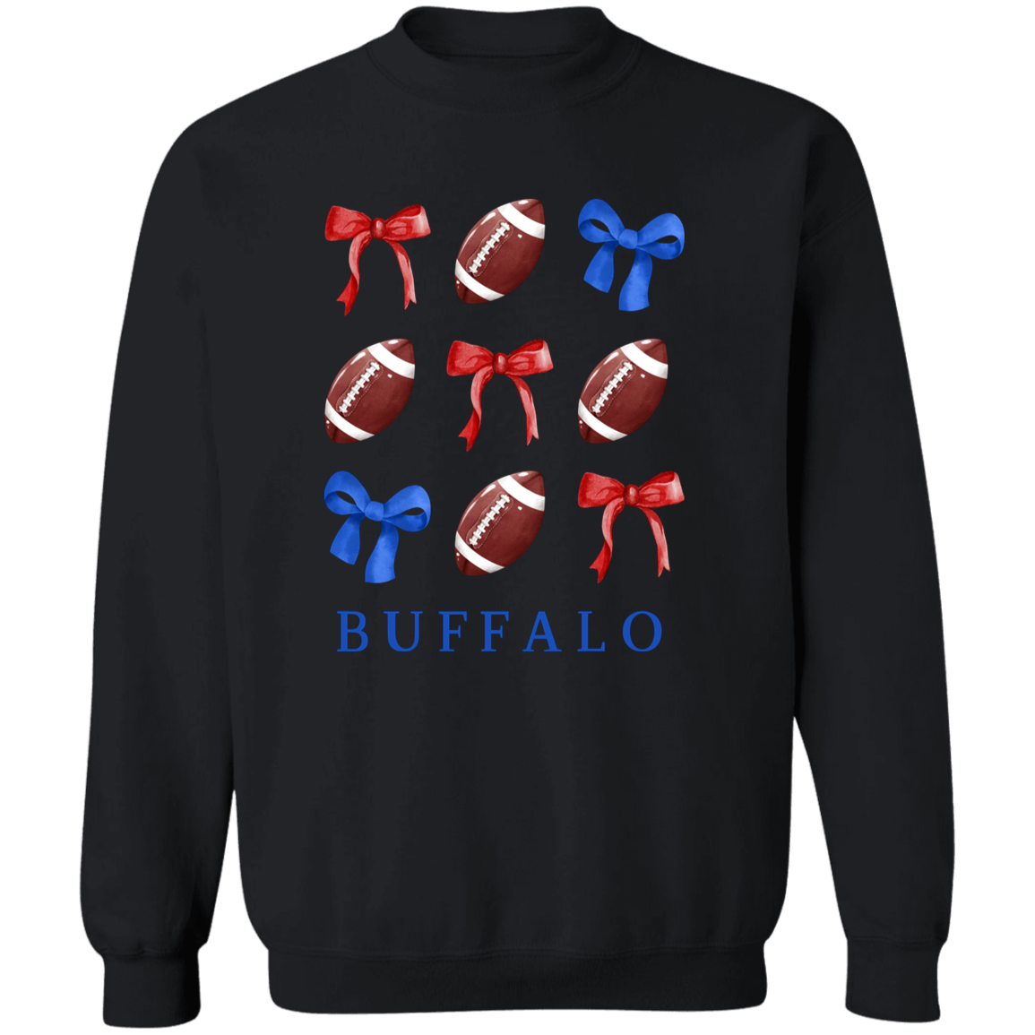 Bows & Buffalo - Adult Crewneck