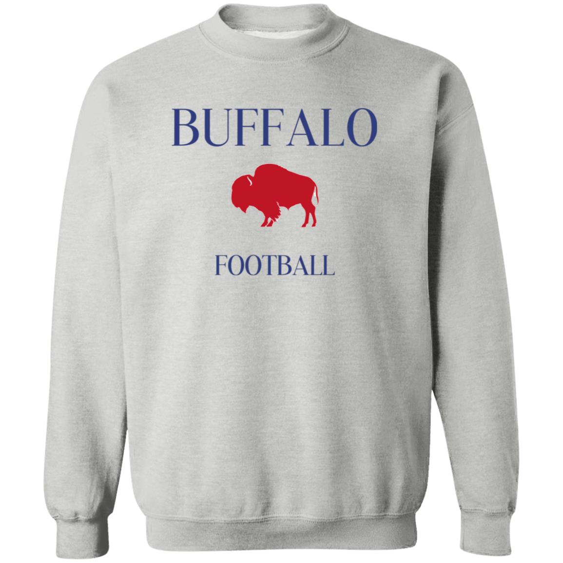 Serif Buffalo Football Adult Clothing - Tee Crewneck Hoodie