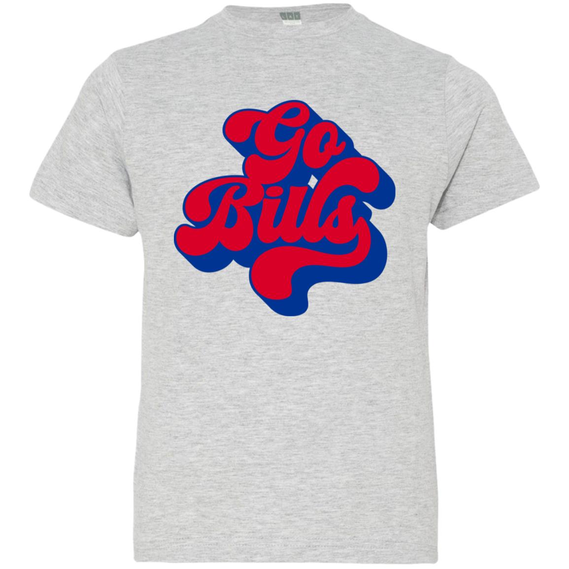 Go Bills Retro Youth TShirt, Crewneck, and Hoodie