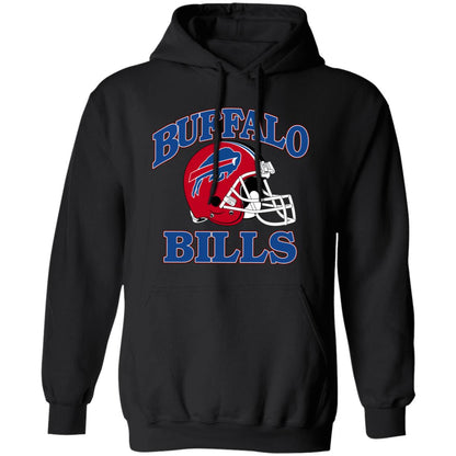 Bills Helmet Buffalo Adult Hoodie