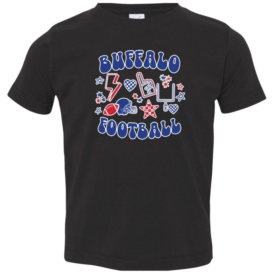 Buffalo Football Collage Toddler TShirt