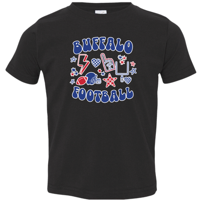 Buffalo Football Collage Toddler TShirt