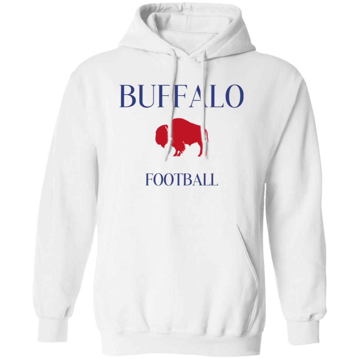 Serif Buffalo Football Adult Clothing - Tee Crewneck Hoodie