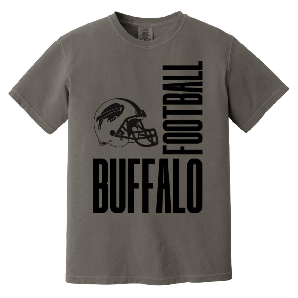 Buffalo Football Helmet Comfort Colors TShirt