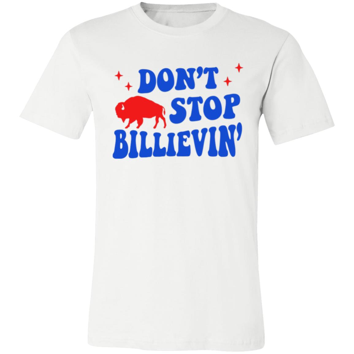 Dont Stop Billievin Adult Apparel