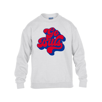 Go Bills Retro Youth TShirt, Crewneck, and Hoodie