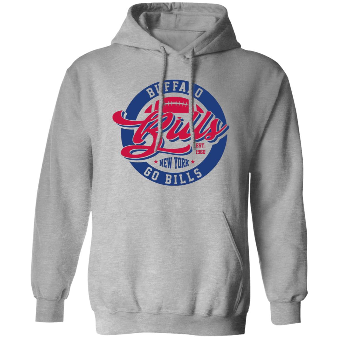 Retro Bills Spirit Adult Hoodie