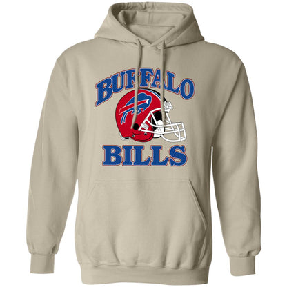 Bills Helmet Buffalo Adult Hoodie