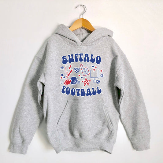 Buffalo Football Collage Youth Apparel