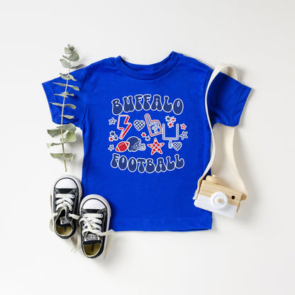 Buffalo Football Collage Toddler TShirt