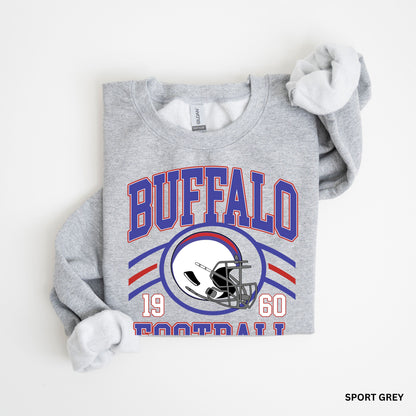 Retro Buffalo Football ’60 Crewneck