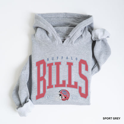 Game Day Bills Adult Hoodie