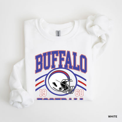 Retro Buffalo Football ’60 Crewneck