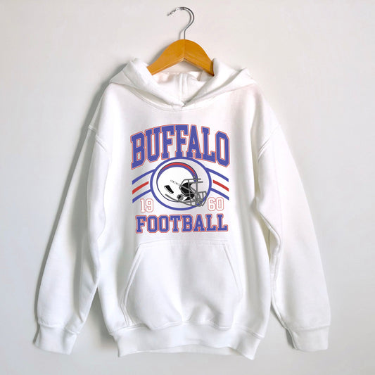 Buffalo Football 1960 Youth TShirt, Crewneck, and Hoodie